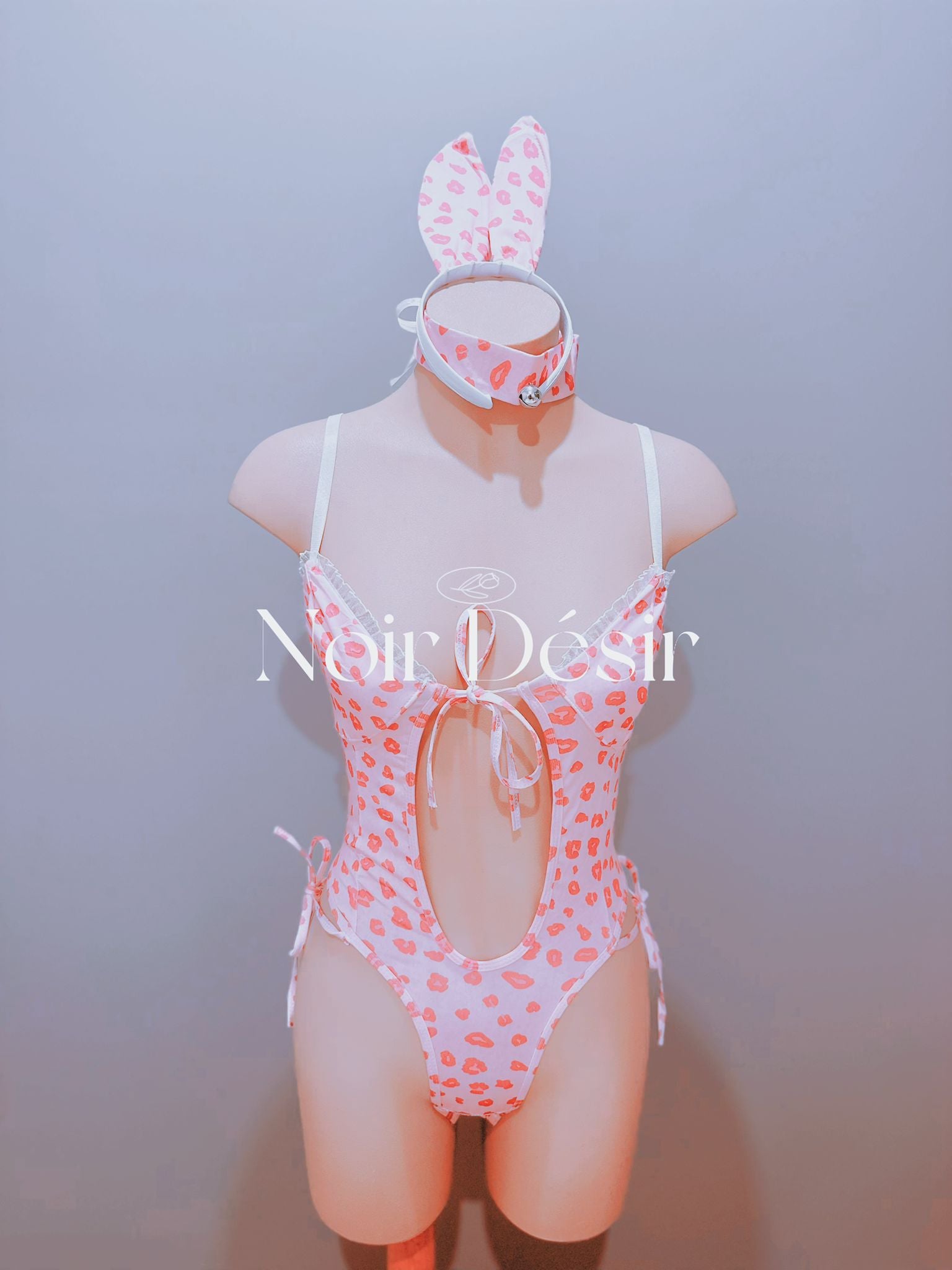 Pink Leopard Print Bodysuit